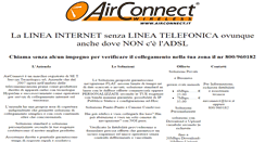 Desktop Screenshot of airconnect.it