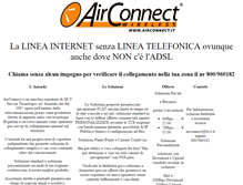 Tablet Screenshot of airconnect.it